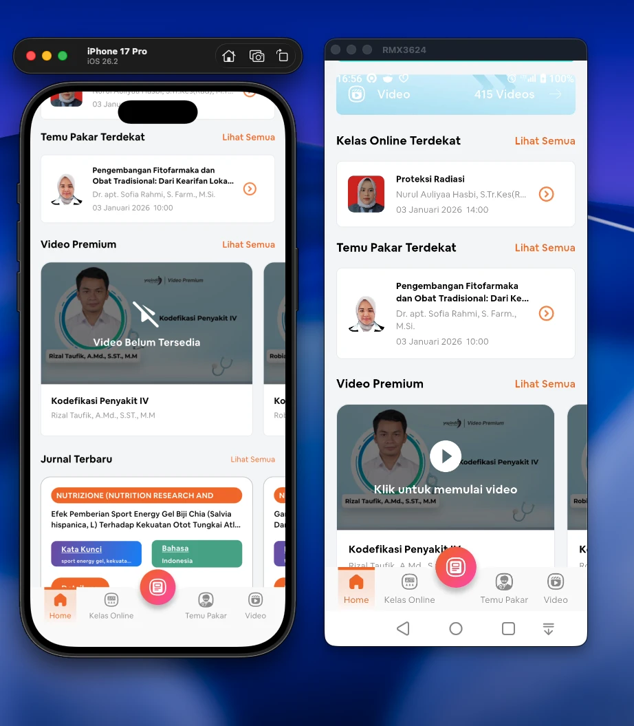 Home Screen - Extended View
